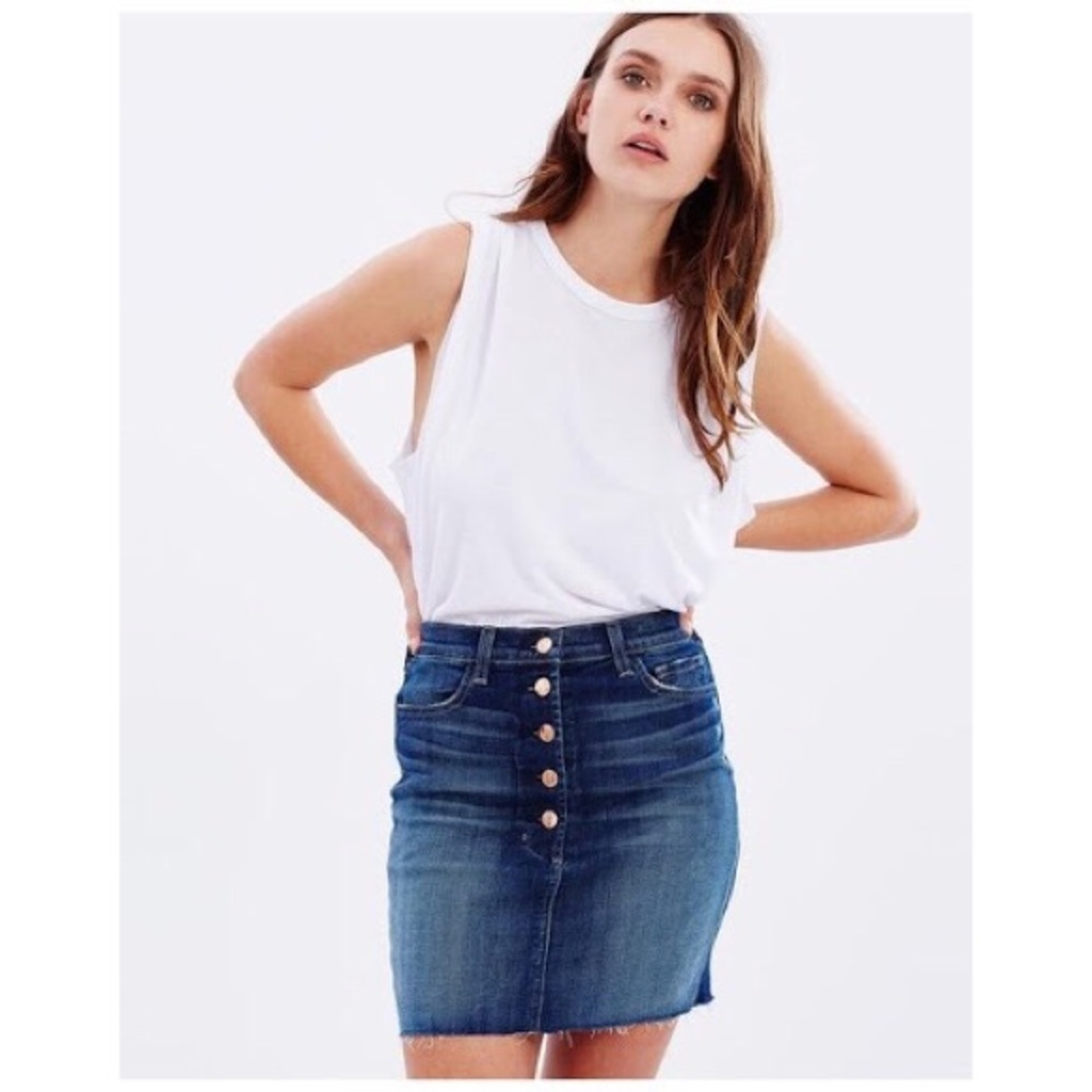 J brand Rosalie Denim Skirt 27
